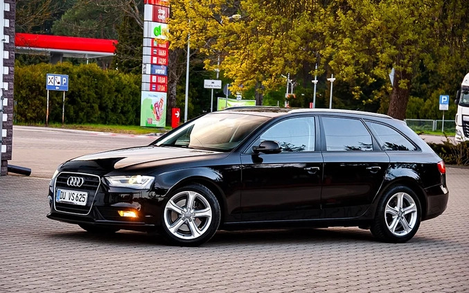 Audi A4 cena 44900 przebieg: 260000, rok produkcji 2014 z Głogów małe 704